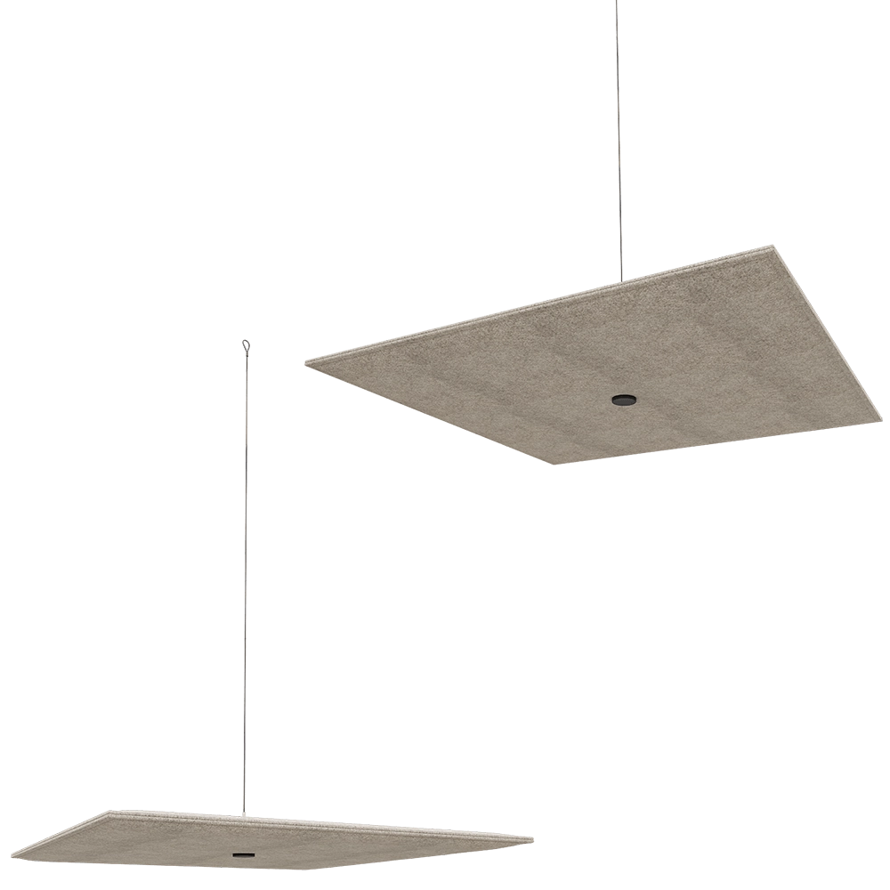 HEY-SIGN - Ceiling element Spot Square 3D Model
