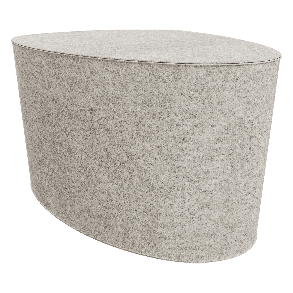 HEY-SIGN - Pouf Seating Stone S 3D Model