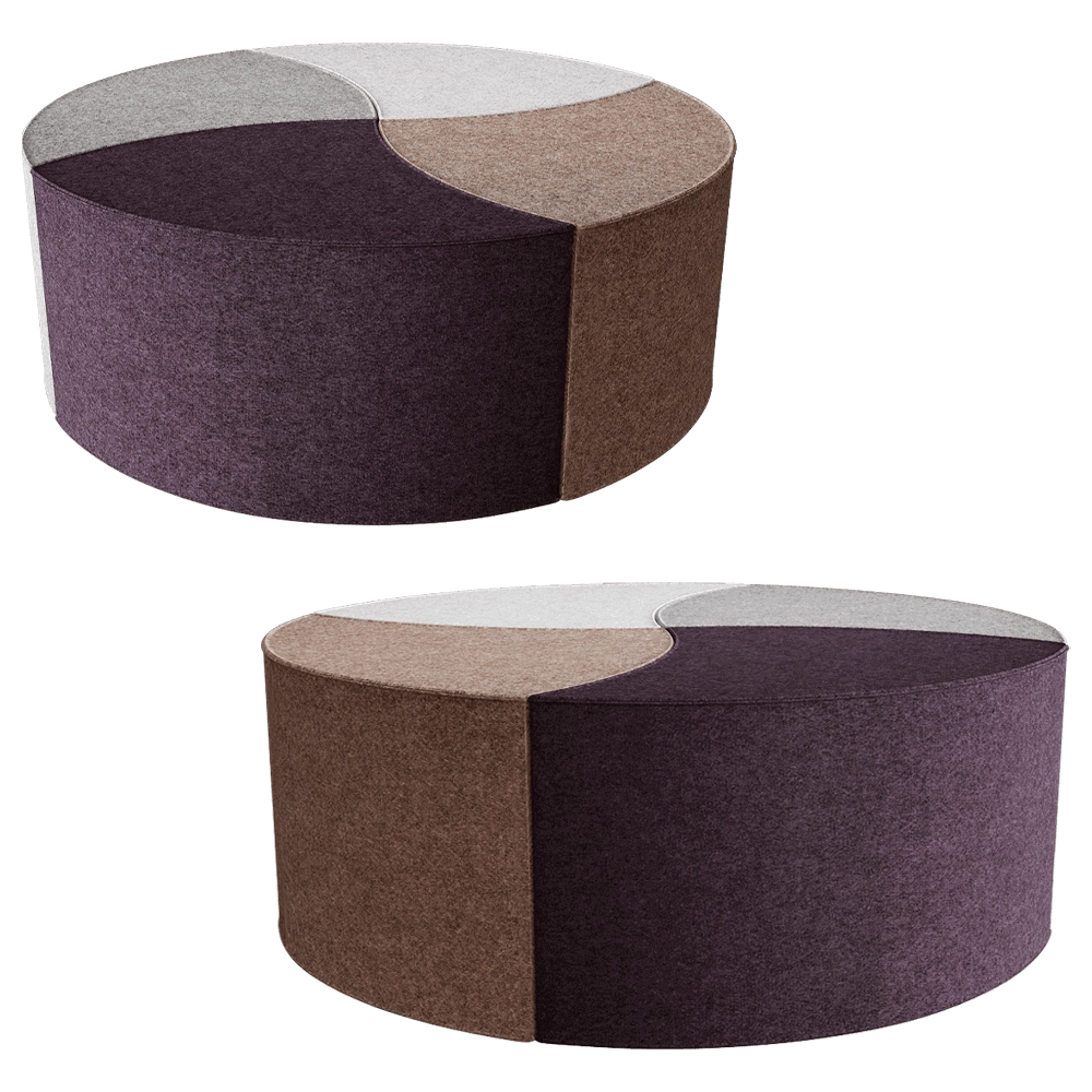 HEY-SIGN - Seat Posito - 4 elements 3D Model