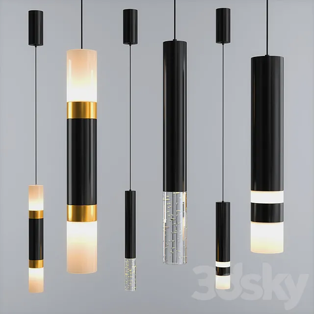 Heyday pendant light 3D Model