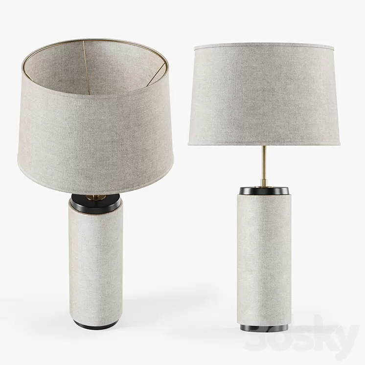 Heyward table lamp 3D Model