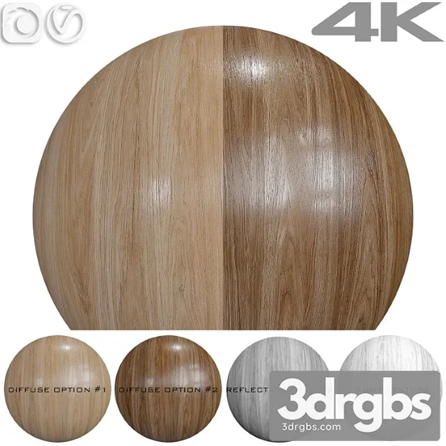 Hickory Seamless Texture 3D Model Free