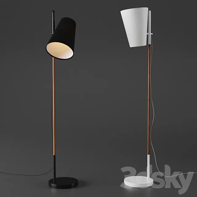 Hideout floor lamp 3DModel