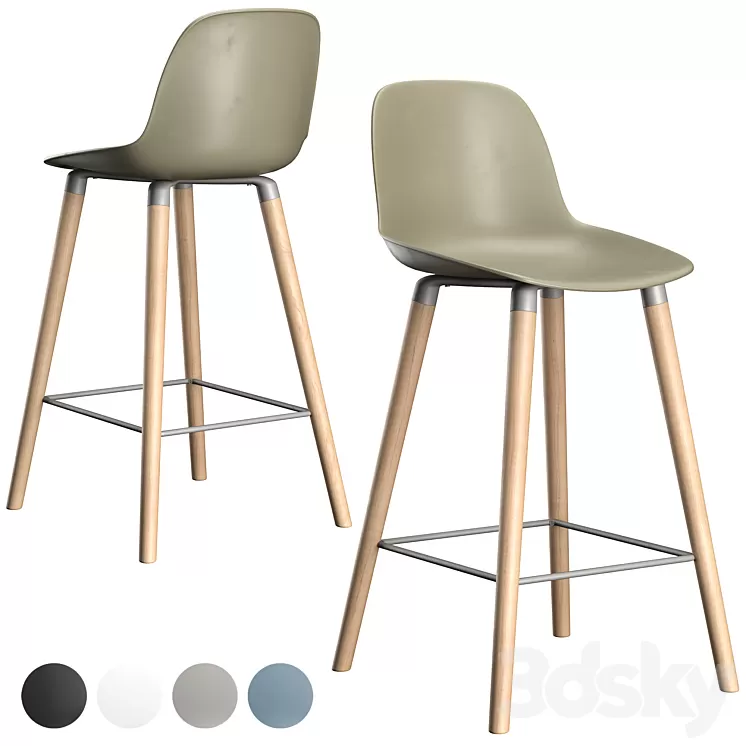 High stool Albert Kuip 3D Model
