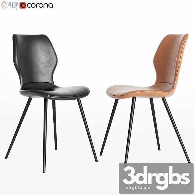 Highrock dinning chair rowico 2 3D Model Free