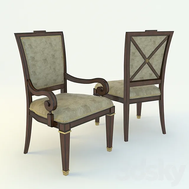 Hikory White (731-63 & 731-64) 3DModel