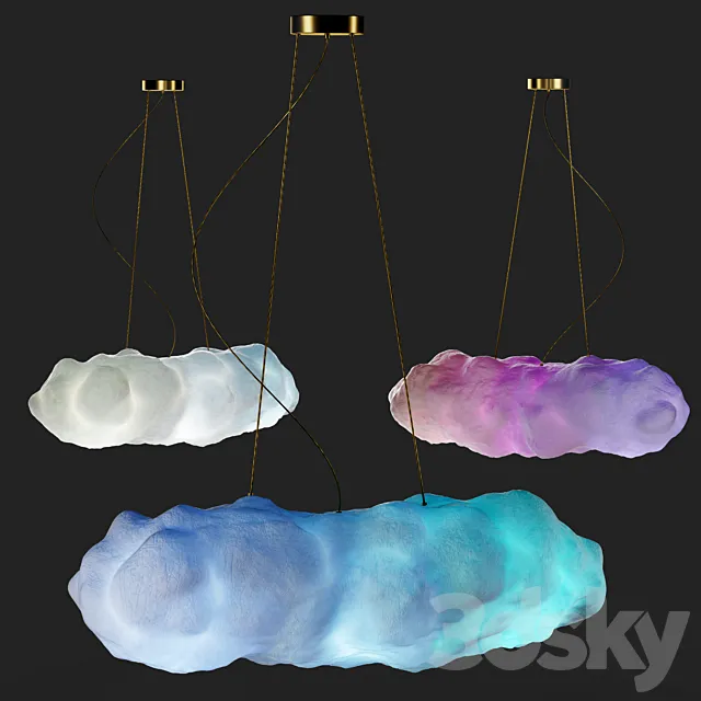 ?hildren’s lamp cloud 3DModel