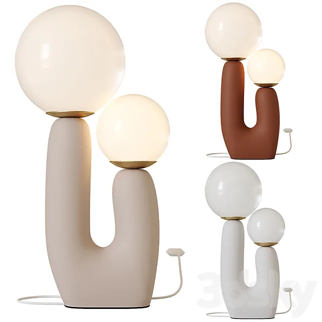 Hills Light Table Lamp 3D Model