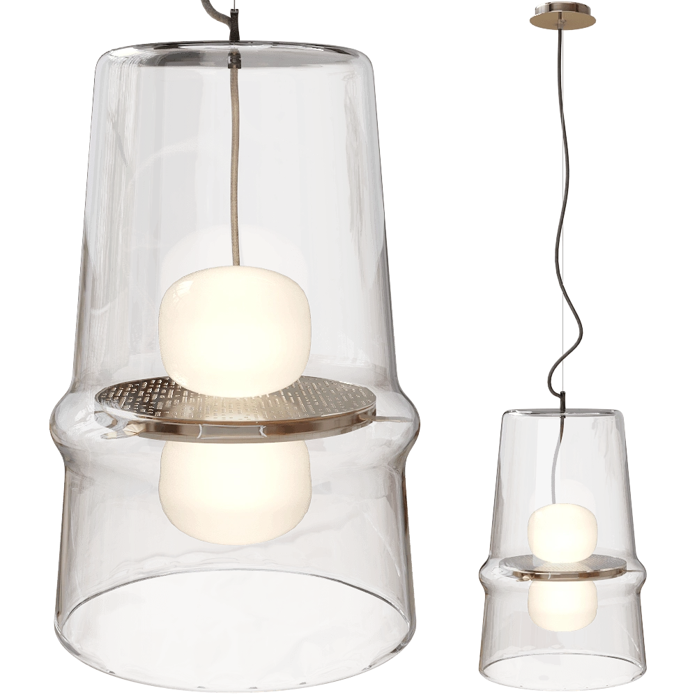 HIND RABII - Pendant lamp Belle d'I 3D Model