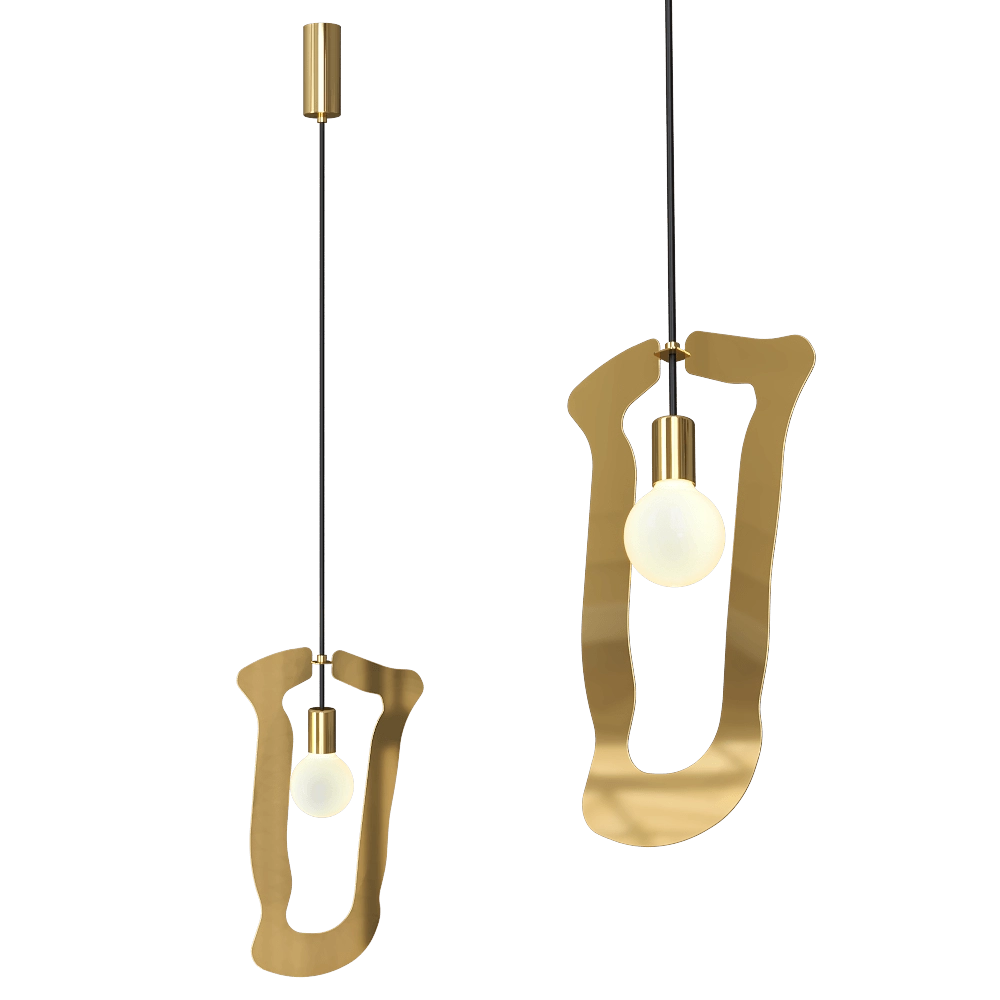 HIND RABII - Pendant lamp Esprit Ya Ya 2 3D Model