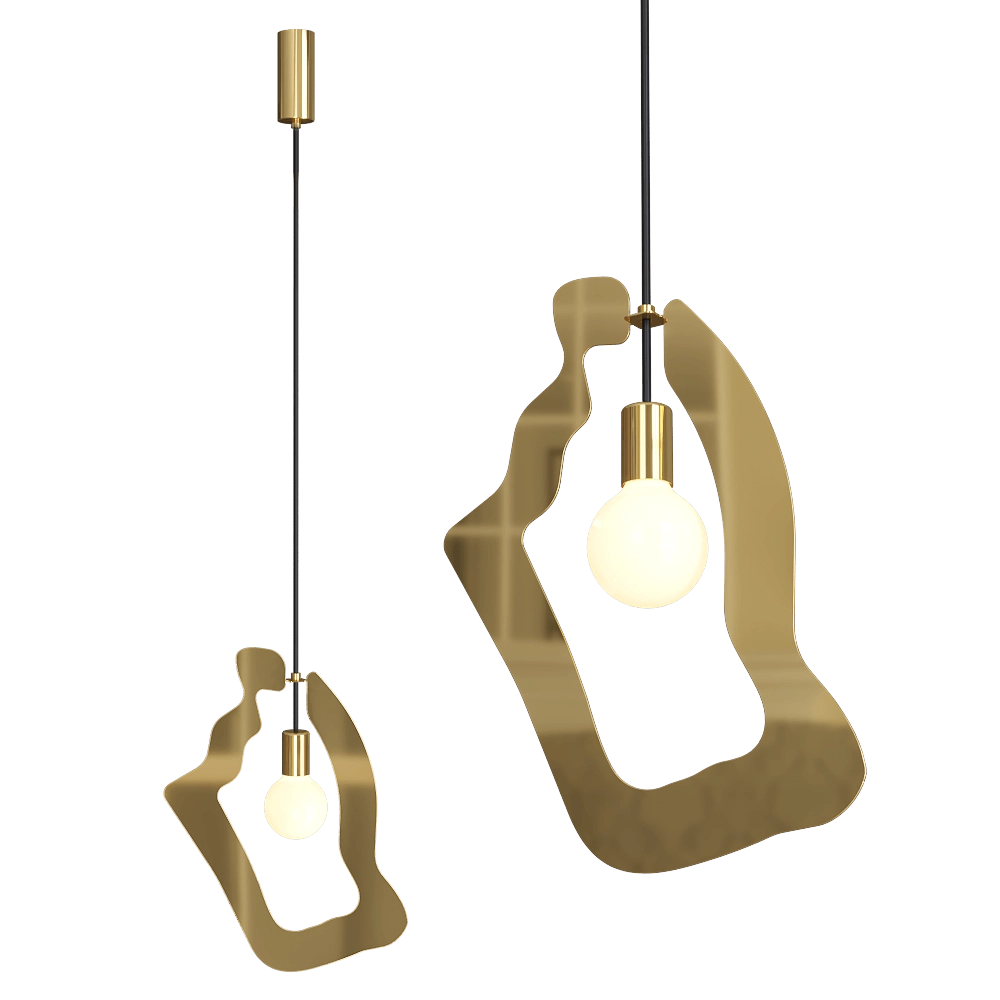 HIND RABII - Pendant lamp Esprit Ya Ya 3 3D Model