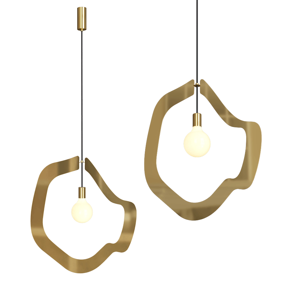 HIND RABII - Pendant lamp Esprit Ya Ya 70 3D Model