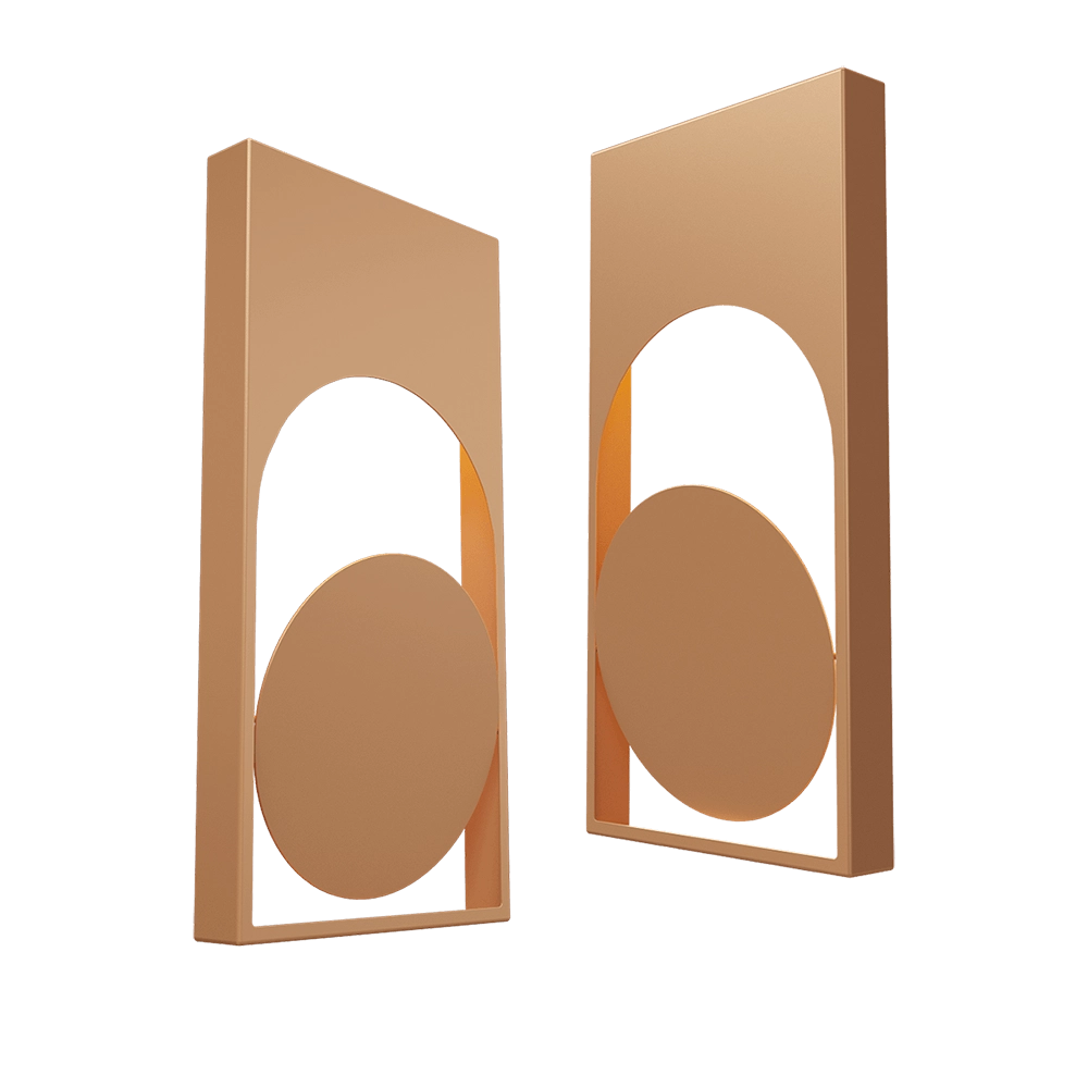 HIND RABII - Wall lamp Segno 3D Model