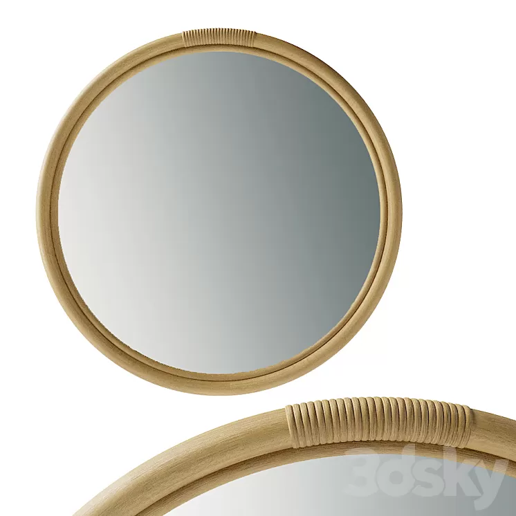 HINDOS Ikea mirror 3D Model