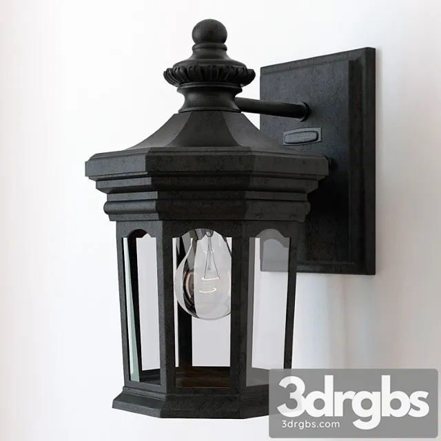 Hinkley Lighting 1606mb Raley In Museum Black 3D Model Free