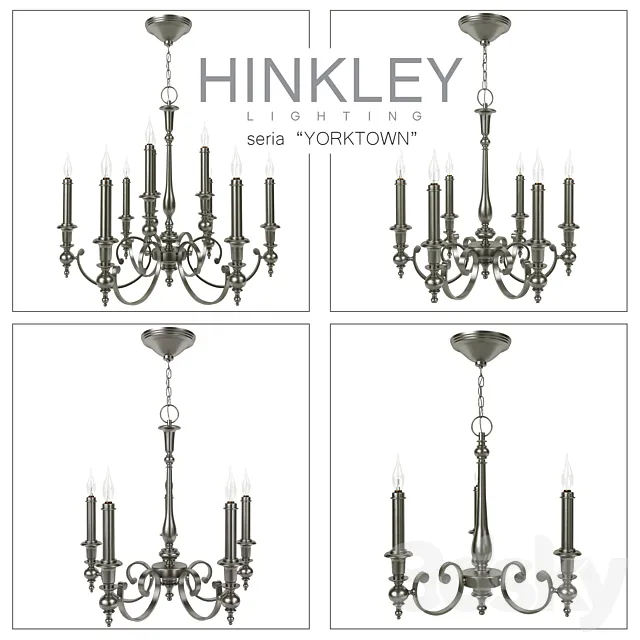 Hinkley Yorktown 3D Model