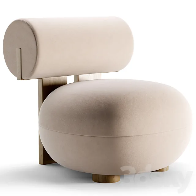 Hippo Armchair 3DModel