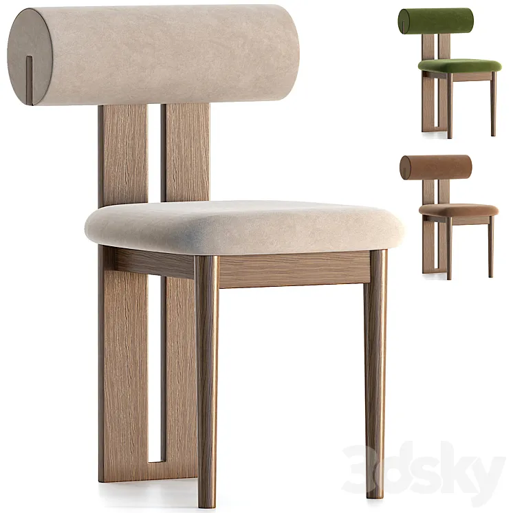 hippo chair 3D Model Free