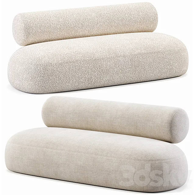 Hippo Sofa By NORR11 3D Model