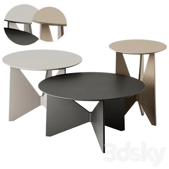 HIRU Round coffee tables by TREKU Free Download
