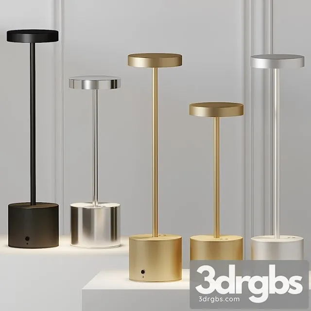 Hisle luxciole gm - 4 different metal materials 3D Model Free