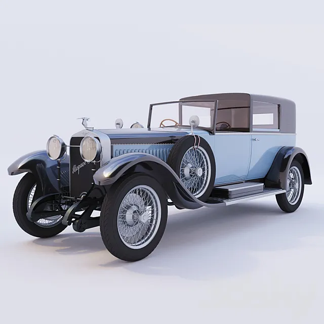 Hispano Suiza 3D Model