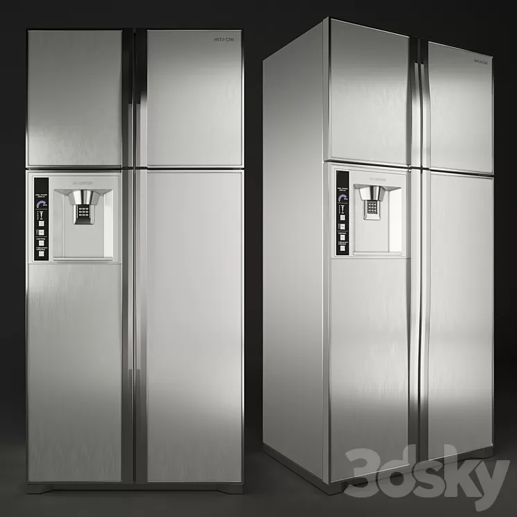 Hitachi refrigerator 3D Model