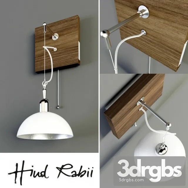 Hiud Rabii Wall Light 3D Model Free