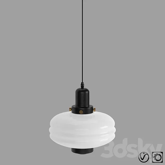 HK-Living Hanging lamp 3DModel