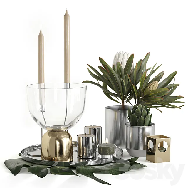 H&M HOME Chrome Decorative Set Free Download