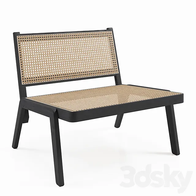 H&M Low chair 3D Model