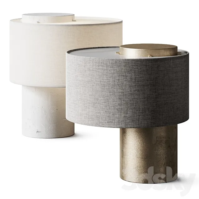 HMD Furniture Bobo Table Lamp 3D Model