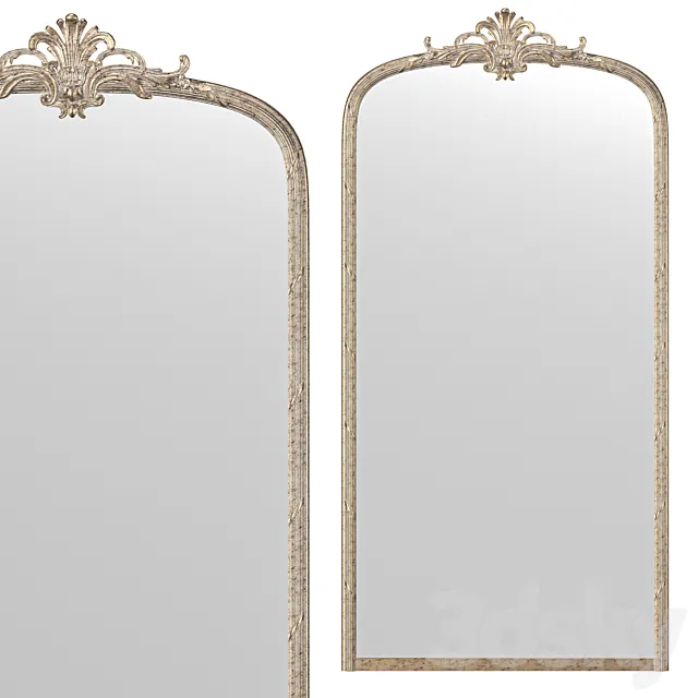 HN furniture victorian mirror 3D Model