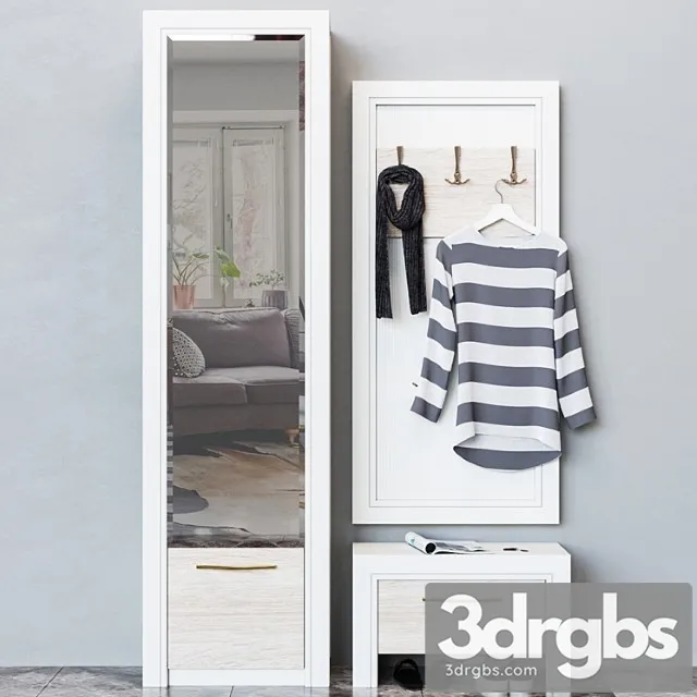 Hoff hoff hallway olivia 2 3D Model Free