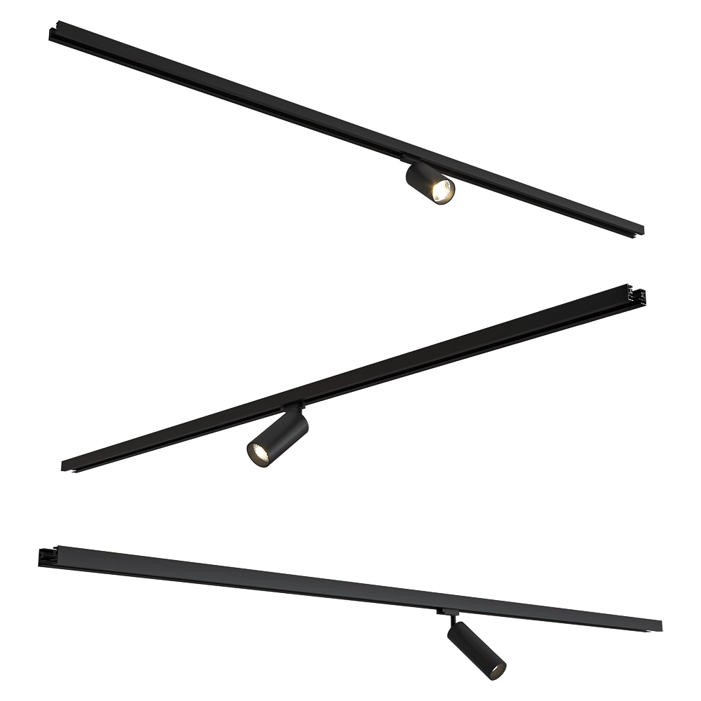 HOKASU - Track light Tube TR2 3D Model