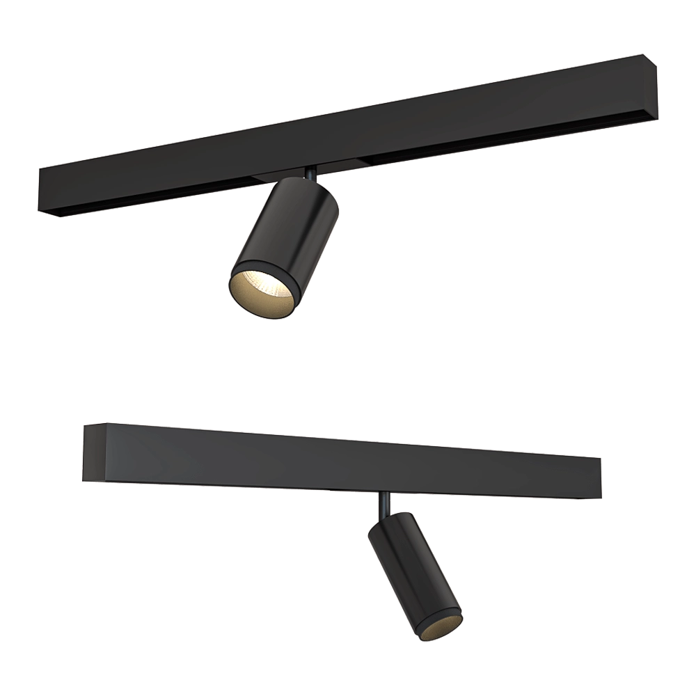 HOKASU - Track light Tube Zoom TR 3D Model