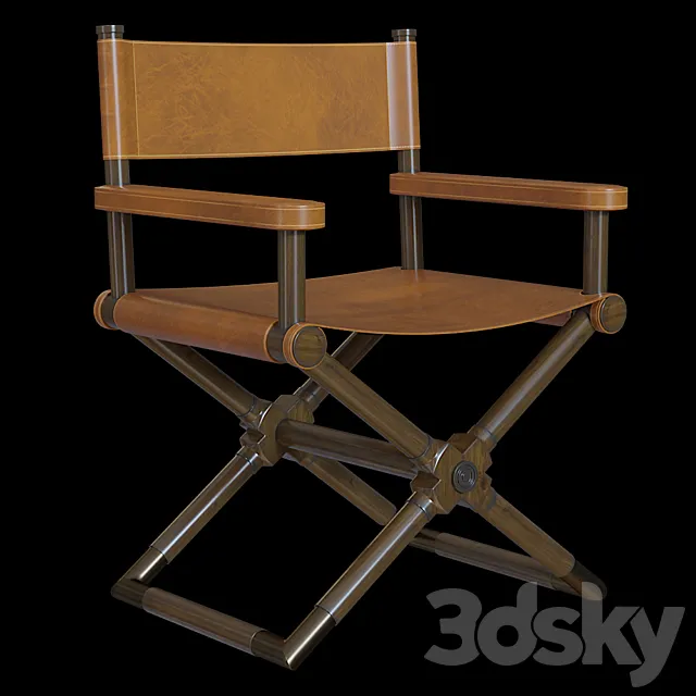 Holbrook Director's Chair 3D Model