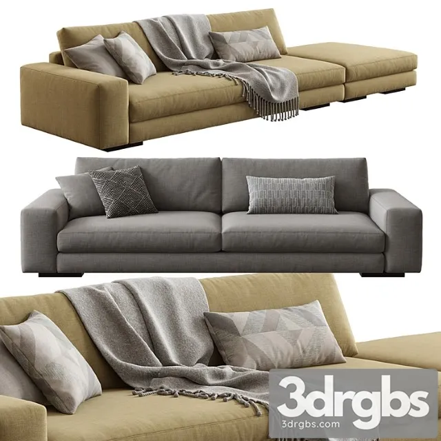 Holden sofa 3D Model Free