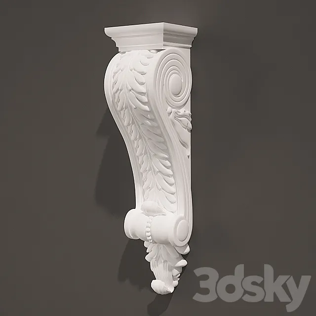 Holder Antique Style 4253 3D Model