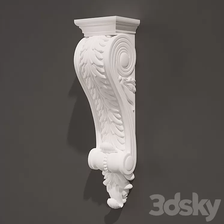 Holder Antique Style 4253 3D Model