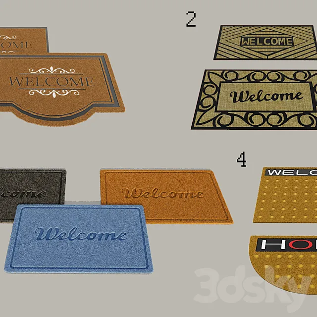 Holders Welcome mats Free Download