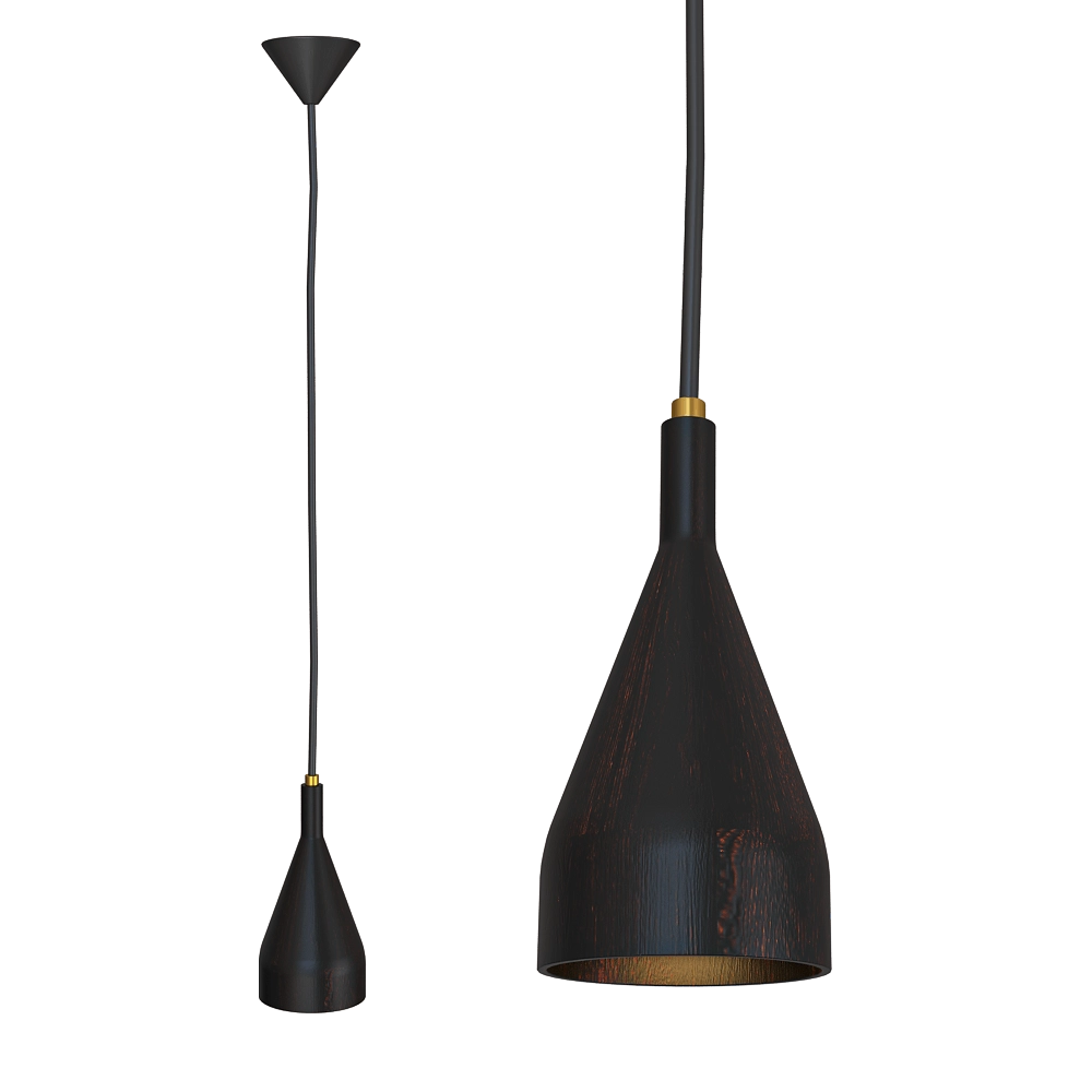 Hollands Licht - Pendant lamp Timber 3D Model