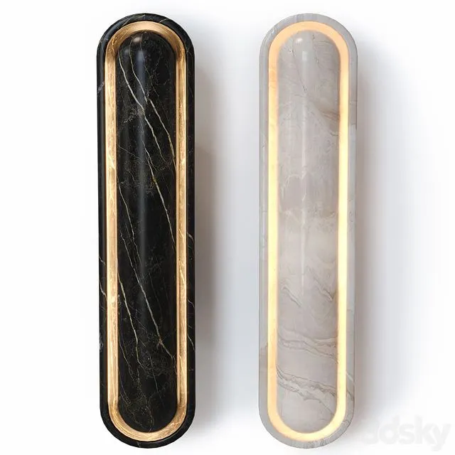 HOLLOW 3 SCONCES BY BOLDIZAR SENTESKI 3D Model