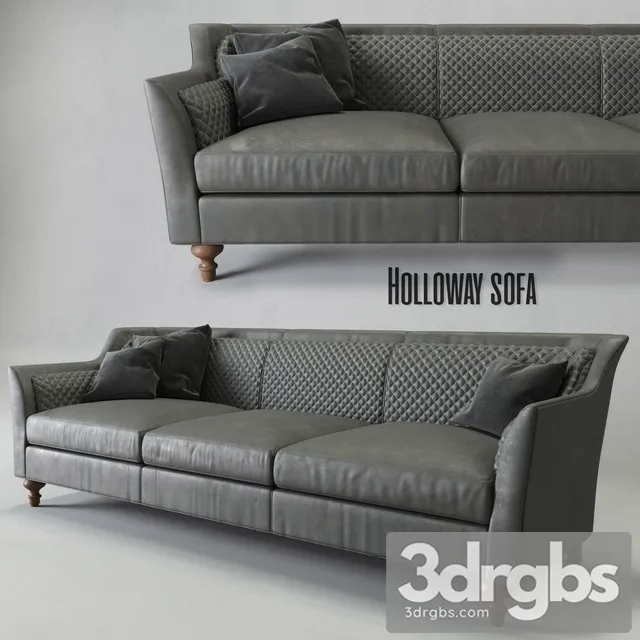 Holloway Sofa 3D Model Free