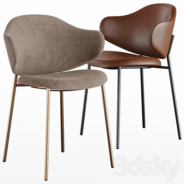 Holly chair Calligaris 3DModel