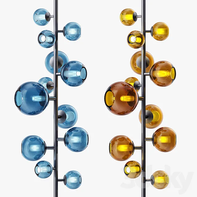 Holly Hunt Last Night Totem Floor Lamp 3D Model