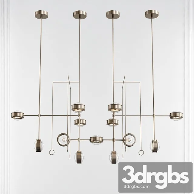 Holly Hunt Lyra Chamdelier 3D Model Free