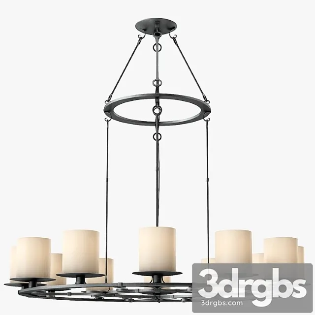 Holly hunt madiera hanging lamp 3D Model Free