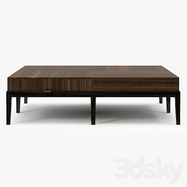Holly Hunt Monsieur Table 3D Model