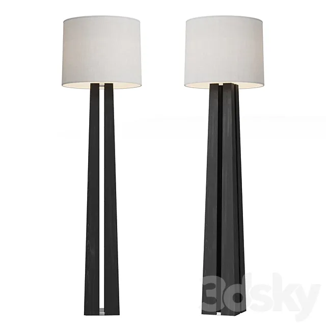 HOLLY HUNT Sequoia Floor Lamp 3D Model